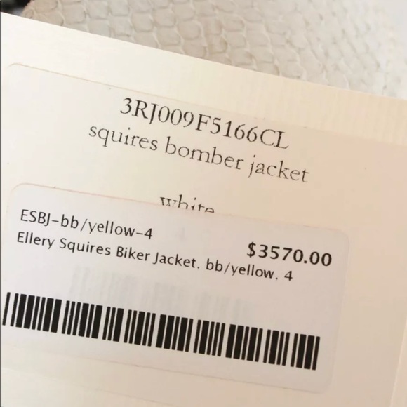 Ellery Genuine Runway Cream Leather Rose Gold-tax right off soon - Picture 6 of 9